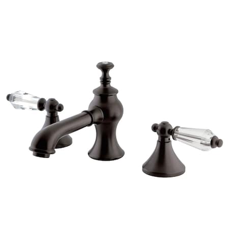 KC7065WLL 8 Widespread Bathroom Faucet, Oil Rubbed Bronze
